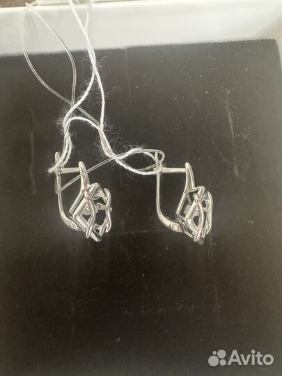 Серьги,кольцо,кулон, комплект,серебро фианиты