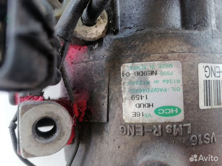 Компрессор кондиционера на ix35