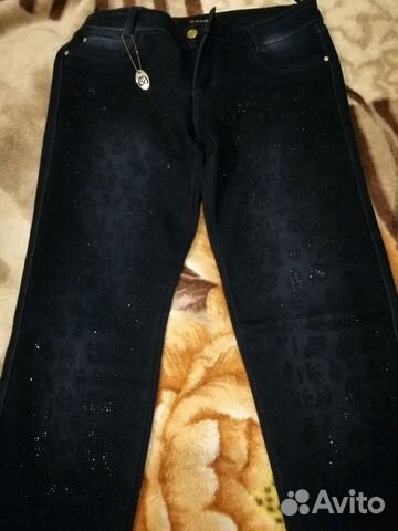 Брюки со стразами (новые)