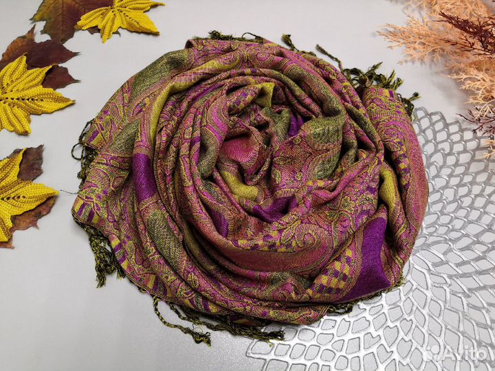 Ч13 Теплые палантины и шарфы, легкие тоже )