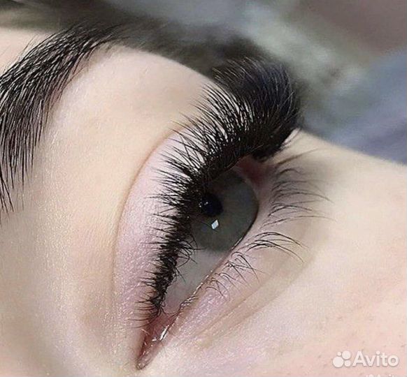Наращивание ресниц/ламинирование бровей