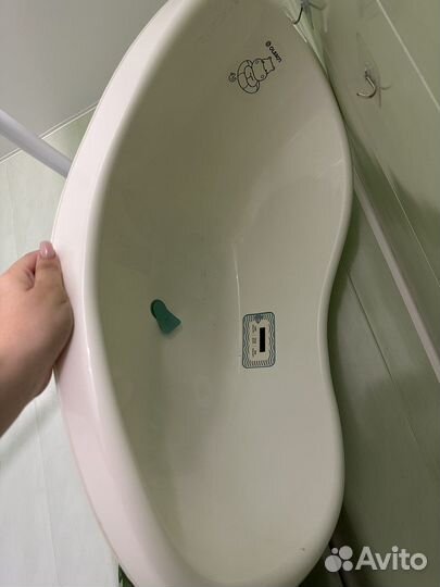 Ванночка для купания с термометром