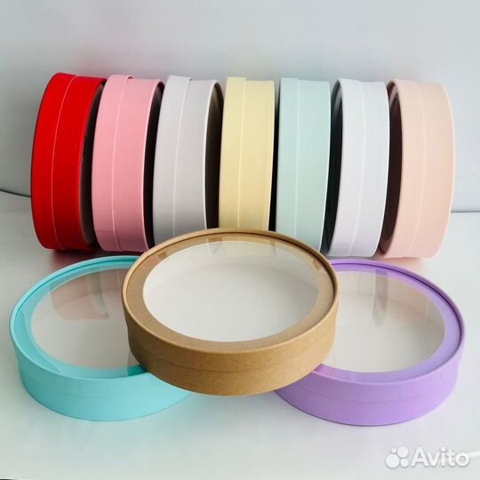 Круглые коробки (шляпные коробки )