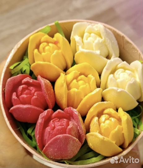 Тюльпаны шоколодные