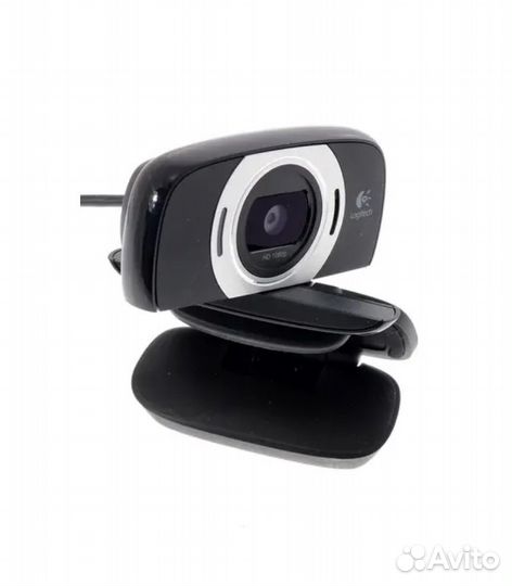 Веб-камера Logitech HD C615, черный, 960-001056