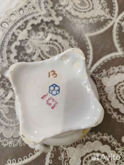 Самовар декоративный фарфор винтаж