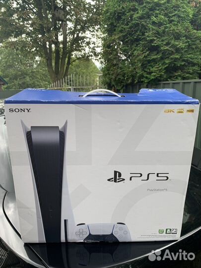 Коробка от sony playstation 5