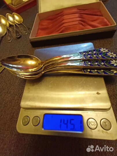 Ложки чайные серебро СССР