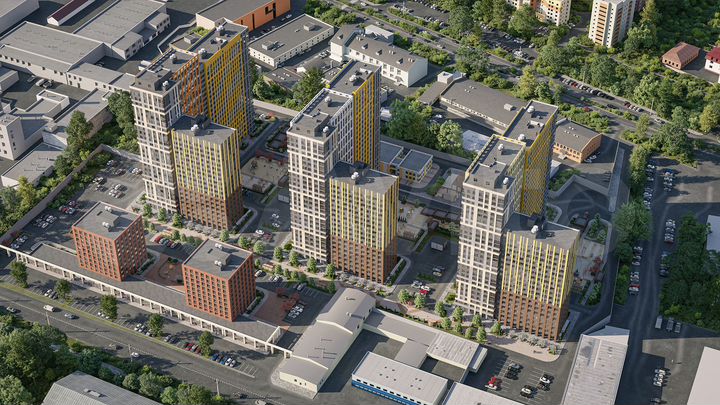 2-к. квартира, 56,8 м², 9/25 эт.