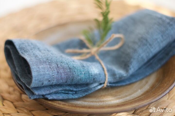 Салфетки льняные для сервировки стола