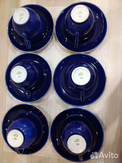 Сервиз лфз, кобальт