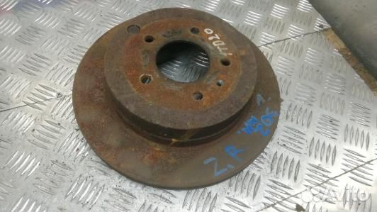 Диск тормозной задний opel antara (1TD20L901)