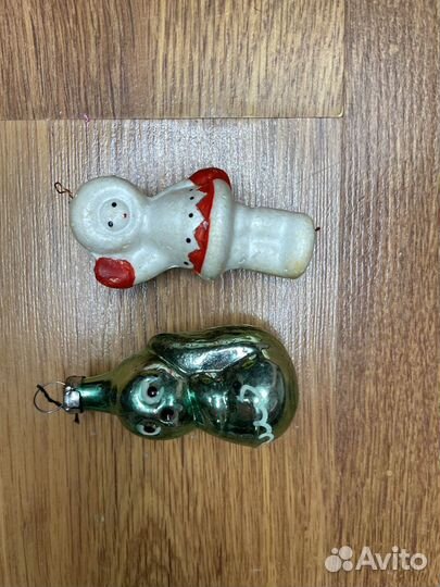 Елочные игрушки СССР