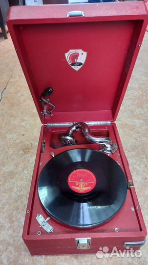 Граммофон Патефон СССР з-д Молот С паспортом