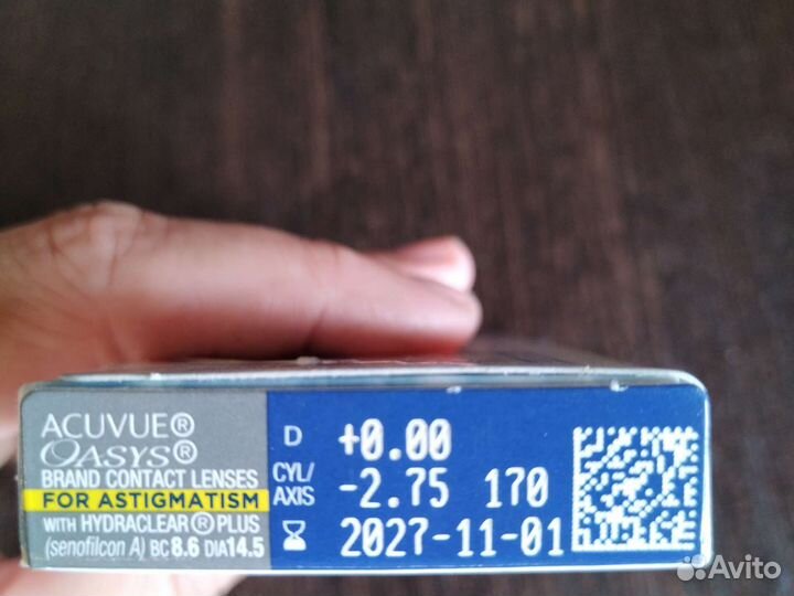Линзы контактные acuvue oasys for Astigmatism