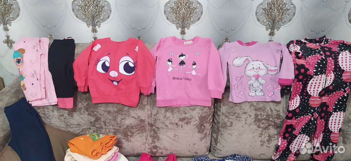 Детские вещи пакетом для девочек 92-104