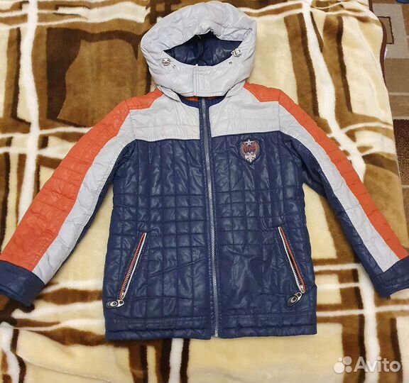 Куртка детская подростковая на мальчика р-р 134см