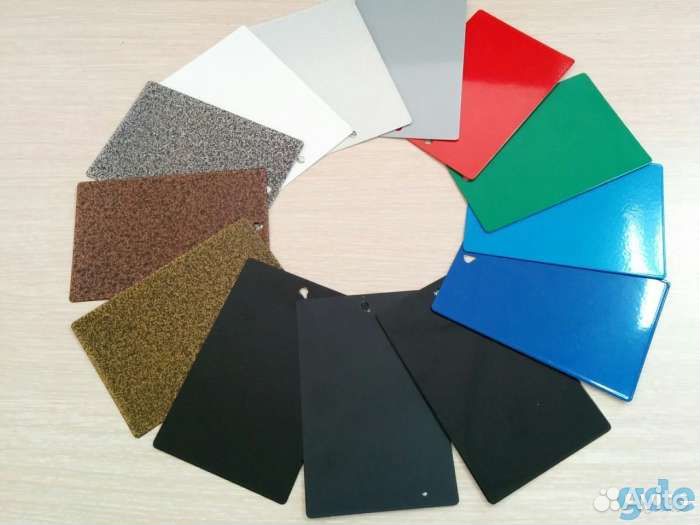 Порошковая покраска металла камера