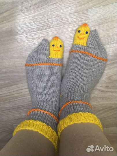 Носки вязаные ручной работы