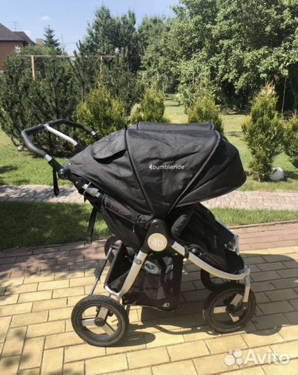 Коляска для двойни bumbleride 2в1
