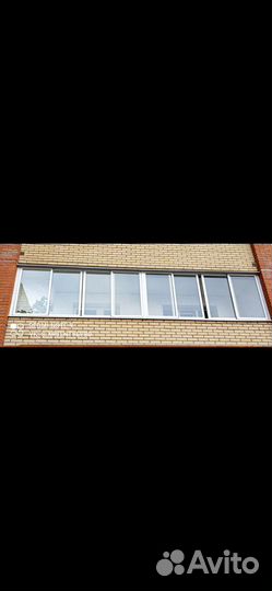 Алюминиевые окна на балкон