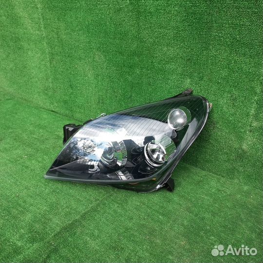 Фара передняя левая opel astra h ксенон