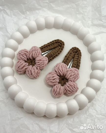 Заколки для волос ручная работа