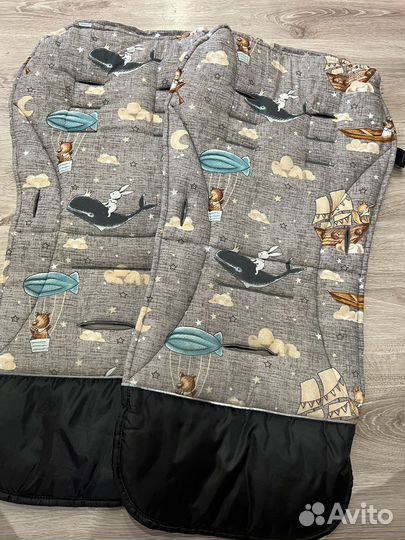 Вкладыш матрасик в коляску