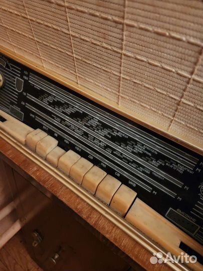 Радиола Латвия, СССР, работает