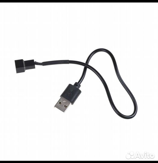 Переходник USB (папа) - 2 pin и 3 pin (мама)