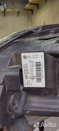 Фара на Volkswagen golf plus