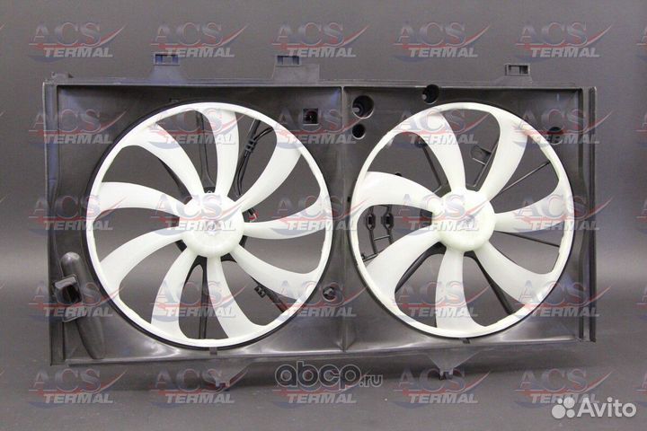 Диффузор c вентилятором Toyota Camry 7 хв50 11-17