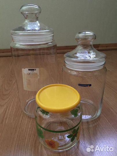 Банка стеклянная для сыпучих Luminarc