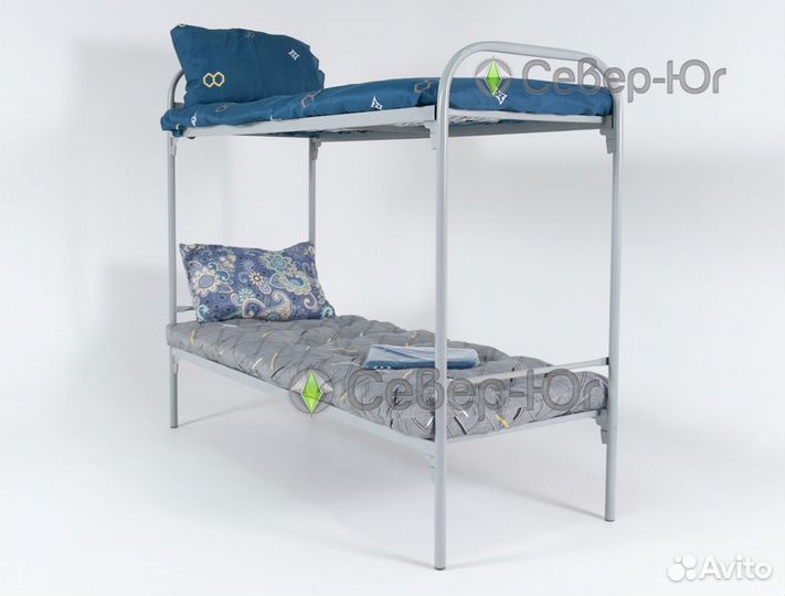 Кровати металлические для рабочих