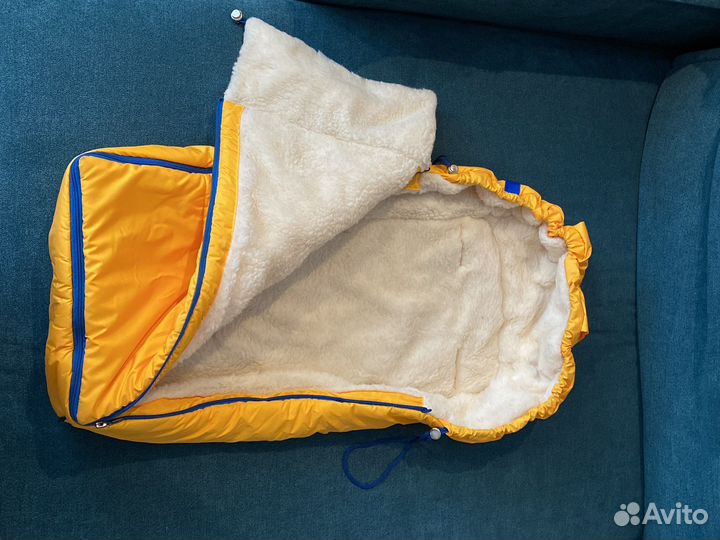 Зимний конверт в коляску