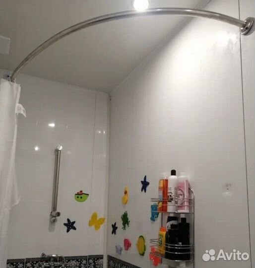 Карниз для ванной Угловой Асимметричный