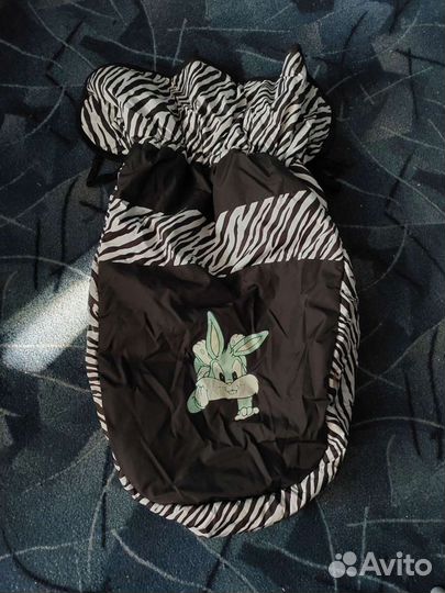 Накидка на ножки для коляски и муфта теплая