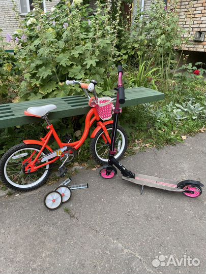 Велосипед детский самокат