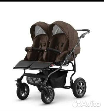Коляска для двойни 2 в 1