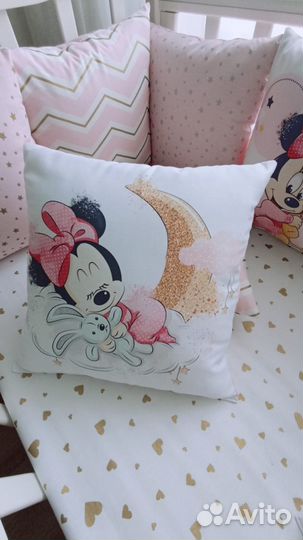 Бортики в детскую кроватку новые