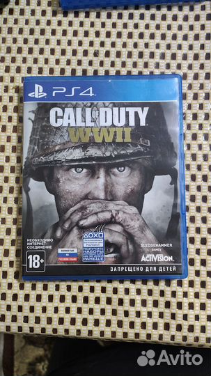 Call of duty WW2 ps4 диск
