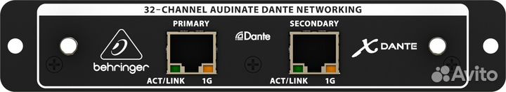 Карта расширения Behringer X-dante