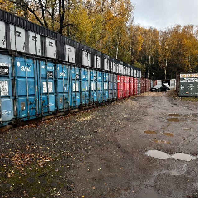 Склад, 10 м².Аренда контейнера для хранения