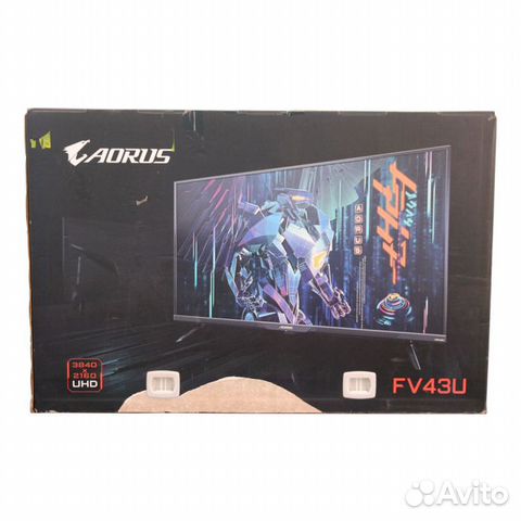 43" Gigabyte aorus FV43U-EK Gaming monitor Black В купить в Москве ...