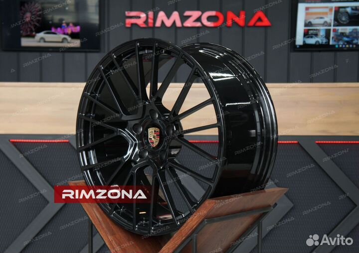 Кованые диски R21 на Porsche Cayenne