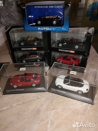 Mодели авто 1:64 Minichamps + AutoArt