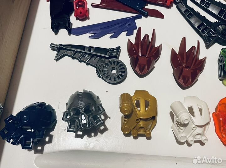 Lego bionicle hero factory детали и маски