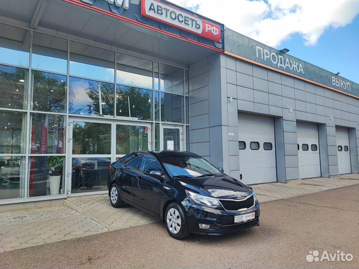 Kia Rio 1.6 МТ, 2016, 102 123 км