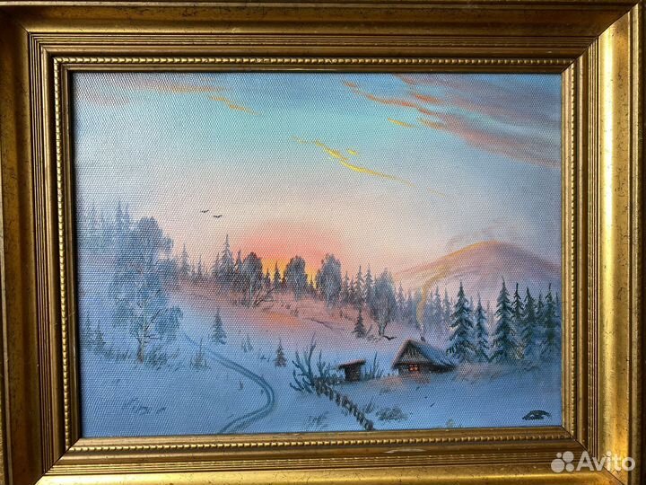 Картина маслом на холсте