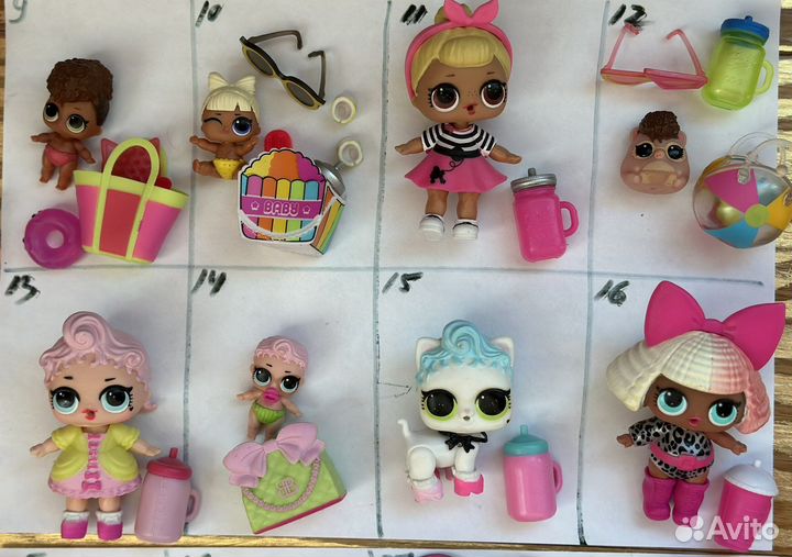 Кукла lol surprise omg lil лол сестрчики пиоомцы